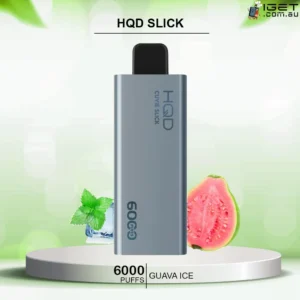 HQD SLICK GUAVA ICE – 6000 PUFFS