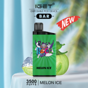 IGET BAR MELON ICE – 3500 PUFFS