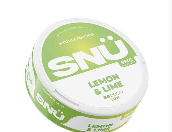 SNU Lemon & Lime Nic Pouches by Bar Juice