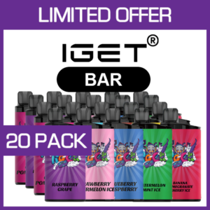 IGET BAR – 3500 PUFFS – 20 PACK