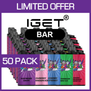 IGET BAR – 3500 PUFFS – 50 PACK