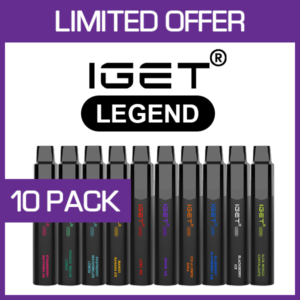 IGET LEGEND – 4000 PUFFS – 10 PACK