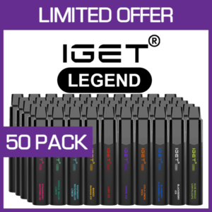 IGET LEGEND – 4000 PUFFS – 50 PACK