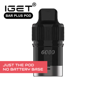 IGET BAR PLUS – POD ONLY – BANANA ICE – 6000 PUFFS (No Battery Base)