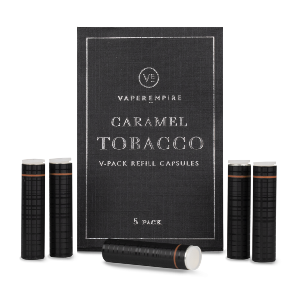 V-Pack II - Caramel Tobacco Cartomiser (5-Pack)